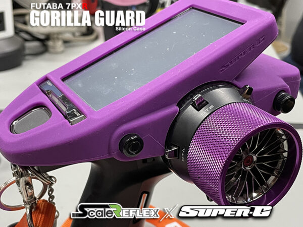 Gorilla Guard - Futaba 7PXR Silicone Case [Super-G x Scale Reflex]  RED BLUE PURPLE TEAL GREY BLACK - Image 9