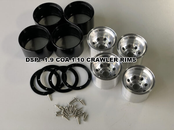 DSP – 1.9″ CRAWLER RIMS – COA GK32 STANDARD AND ISLAND SERIES INTERNAL BEADLOCK WHEELS - Image 7