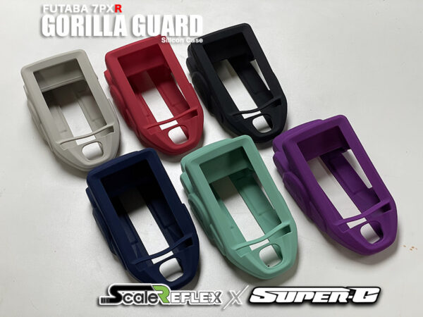 Gorilla Guard - Futaba 7PXR Silicone Case [Super-G x Scale Reflex]  RED BLUE PURPLE TEAL GREY BLACK - Image 8