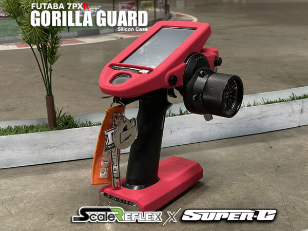 Gorilla Guard - Futaba 7PXR Silicone Case [Super-G x Scale Reflex]  RED BLUE PURPLE TEAL GREY BLACK