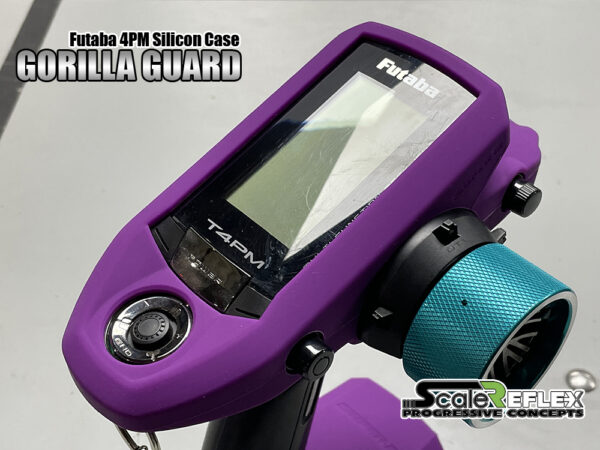 Gorilla Guard - Futaba 4PM Silicone Case [Super-G x Scale Reflex] RED BLUE PURPLE TEAL GREY BLACK - Image 3