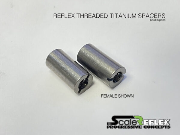 Reflex Titanium M3 Threaded Spacers (4mm~12mm) Male / Female - Image 5