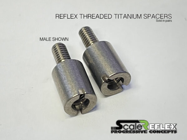Reflex Titanium M3 Threaded Spacers (4mm~12mm) Male / Female - Image 6