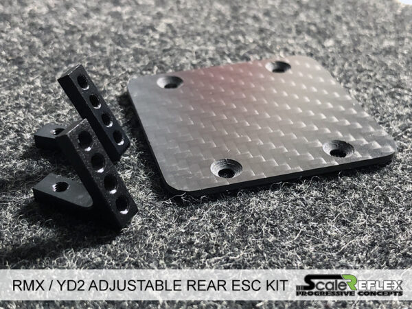 YD2 / RMX / GALM ADJUSTABLE REAR ESC KIT [SCALE REFLEX] 863500