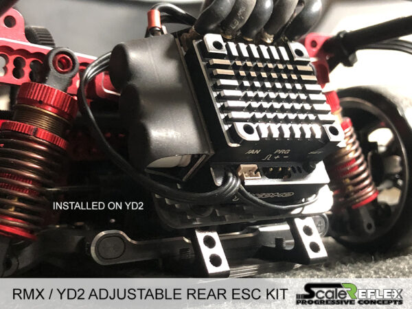 YD2 / RMX / GALM ADJUSTABLE REAR ESC KIT [SCALE REFLEX] 863500 - Image 3