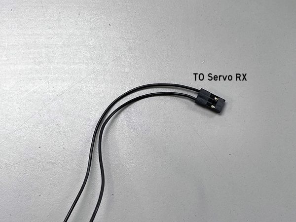 Reflex BLACK SERVO BEC BYPASS PATCH CABLE ESC Wire (SOLDER FREE BEC SOLUTION) 700775 - Image 3