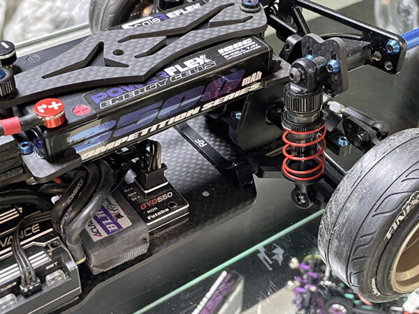 BLUE - REFLEX SHORTY LIPO 7.4v 2S 3500mah 100C Lipo Battery (w Cable 4.0mm Bullet to Deans) – 136g / 18.5mm Thick - Image 3