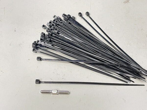 Reflex Mini Micro Zip Ties Ultra thin Zipties 50pk - 700060
