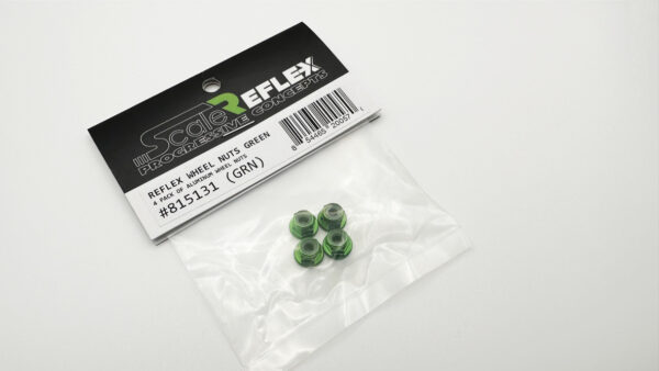 4MM LIME GREEN WHEEL NUTS LUG NUT NYLON INSERT (NYLOCK) - 815131