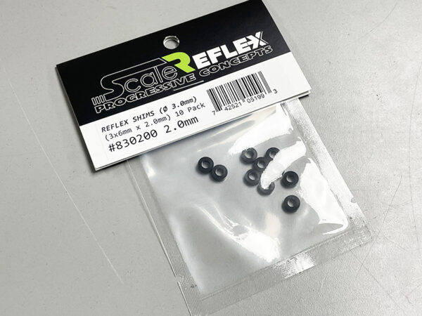 Reflex Shims (3mm x 6mm x 2.0 thick) 10 Pack - 830200