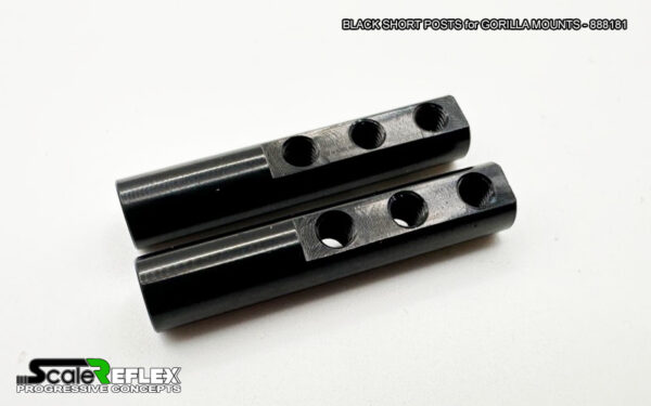 SHORT POSTS for GORILLA MOUNTS (2-Pack) - PURPLE RED BLACK - 888183 888182 888181 - Image 7
