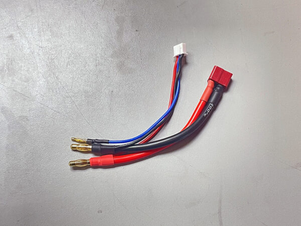 2S LIPO BATTERY LEAD W BALANCE CABLE 4mm (FOR CHARGING) [SCALE REFLEX] 700372