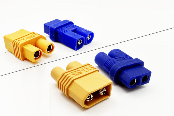 XT60 / EC3 CONVERSION ADAPTER SET - FEMALE MALE - 701270