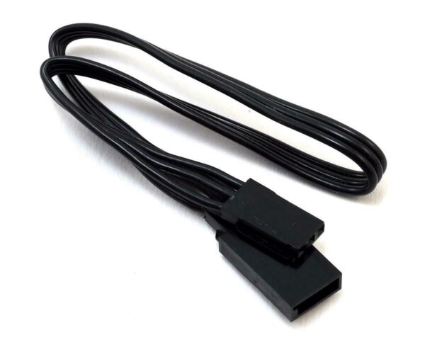 Reflex TRIPLE BLACK SERVO ESC EXTENSION CABLE (120mm / 150mm / 180mm / 250mm) - Servo ESC Wire [Scale Reflex] 700645 700650 700665 700675