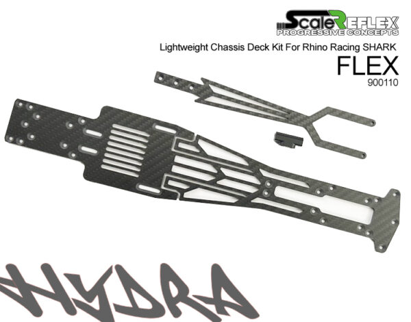 HYDRA - Lower Chassis Deck kit for Rhino Racing SHARK - STANDARD or FLEX - 900100 900110 - Image 12