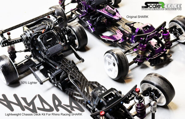 HYDRA - Lower Chassis Deck kit for Rhino Racing SHARK - STANDARD or FLEX - 900100 900110 - Image 10