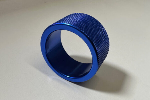 BILLET ALUMINUM (BLUE) STEERING GRIP FOR SANWA MX6 MTS MT44 M17 861500 - Image 3