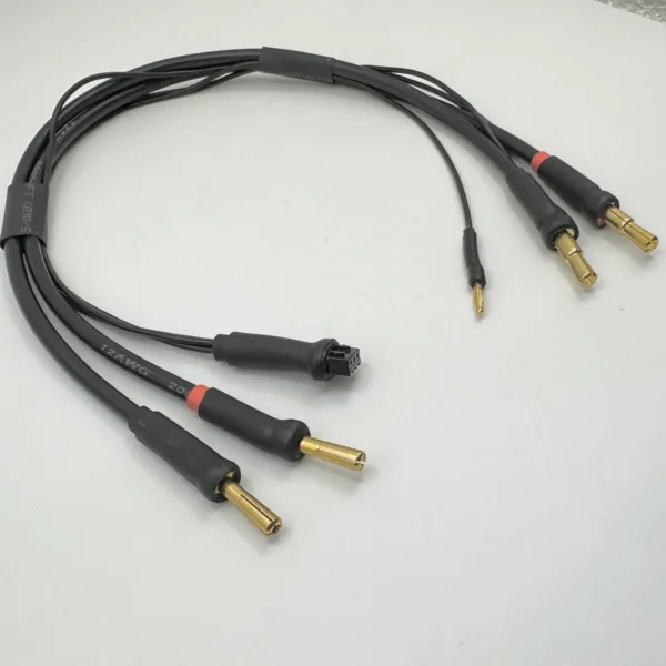 REFLEX JUMPER CABLES - PRO HD 4MM TO 4MM / 5MM BULLETS BALANCE 2S LIPO BATTERY CHARGING CABLE - 700394 - Image 2