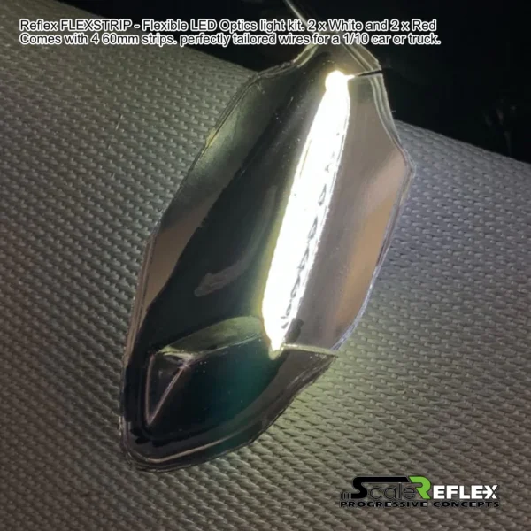 REFLEX FLEXSTRIPS - LED OPTICS LIGHTS (FLEXIBLE) ANGEL EYE HALO LED FOR 1-10 CAR - 700621 - Image 3