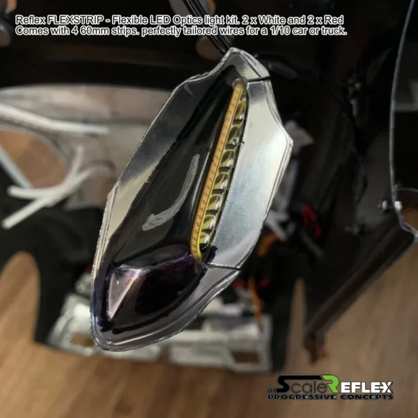 REFLEX FLEXSTRIPS - LED OPTICS LIGHTS (FLEXIBLE) ANGEL EYE HALO LED FOR 1-10 CAR - 700621 - Image 6